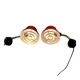 Pair of modular wall lights "1960 design".