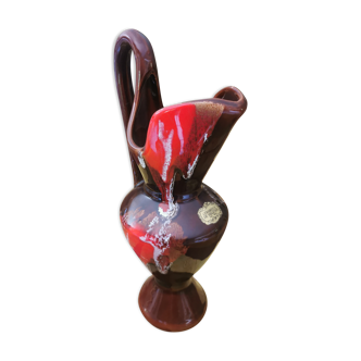 Vintage lava vase