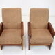Pair of armchairs czechoslovakia, 1970s