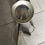 Copper and metal lantern sconce
