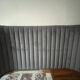 Habitat grey boudoir headboard 244 x 120 cm