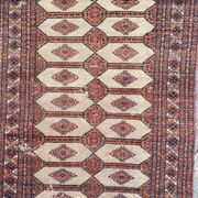 Tapis vintage pakistan dessins bokhara fait main 124x186 cm