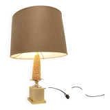 Vintage French corn table lamp, 1970s