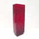 Brutalist glass vase by Emil Funcke for Gral Glass