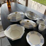 Set XXL crockery Limoges A.Lanternier