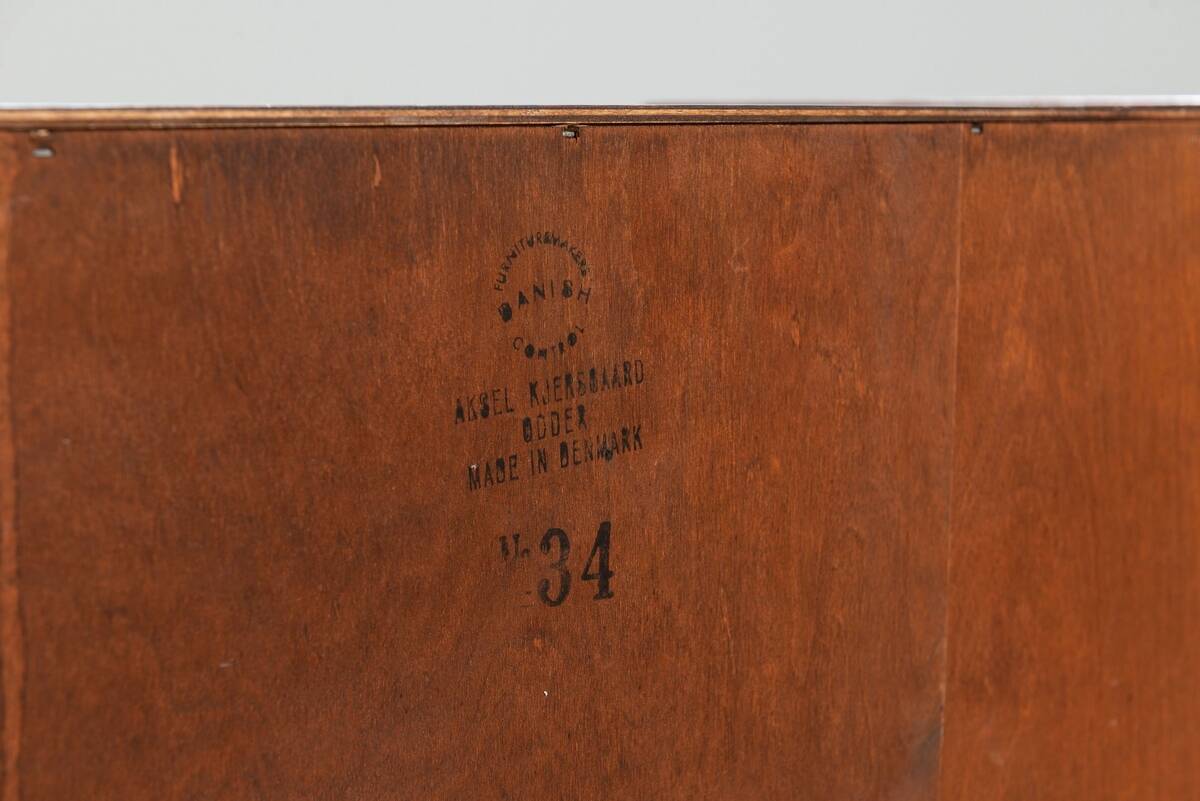 Kai Kristiansen chest of drawers in rosewood Aksel Kjersgaard Denmark 1960