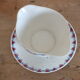Saucière vintage Céranord Saint Amand modèle Eglantines +
