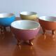 Small pots on vintage standing