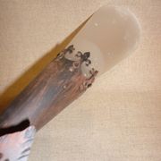 Wall lamp in iron