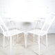 Garden set - 4 René Malaval chairs and table