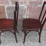 "Fischel" bistro chairs (pair)