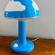 Mushroom lamp cloud Skojig Ikea blue design Henri Preutz