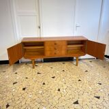 Light teak row 169cm