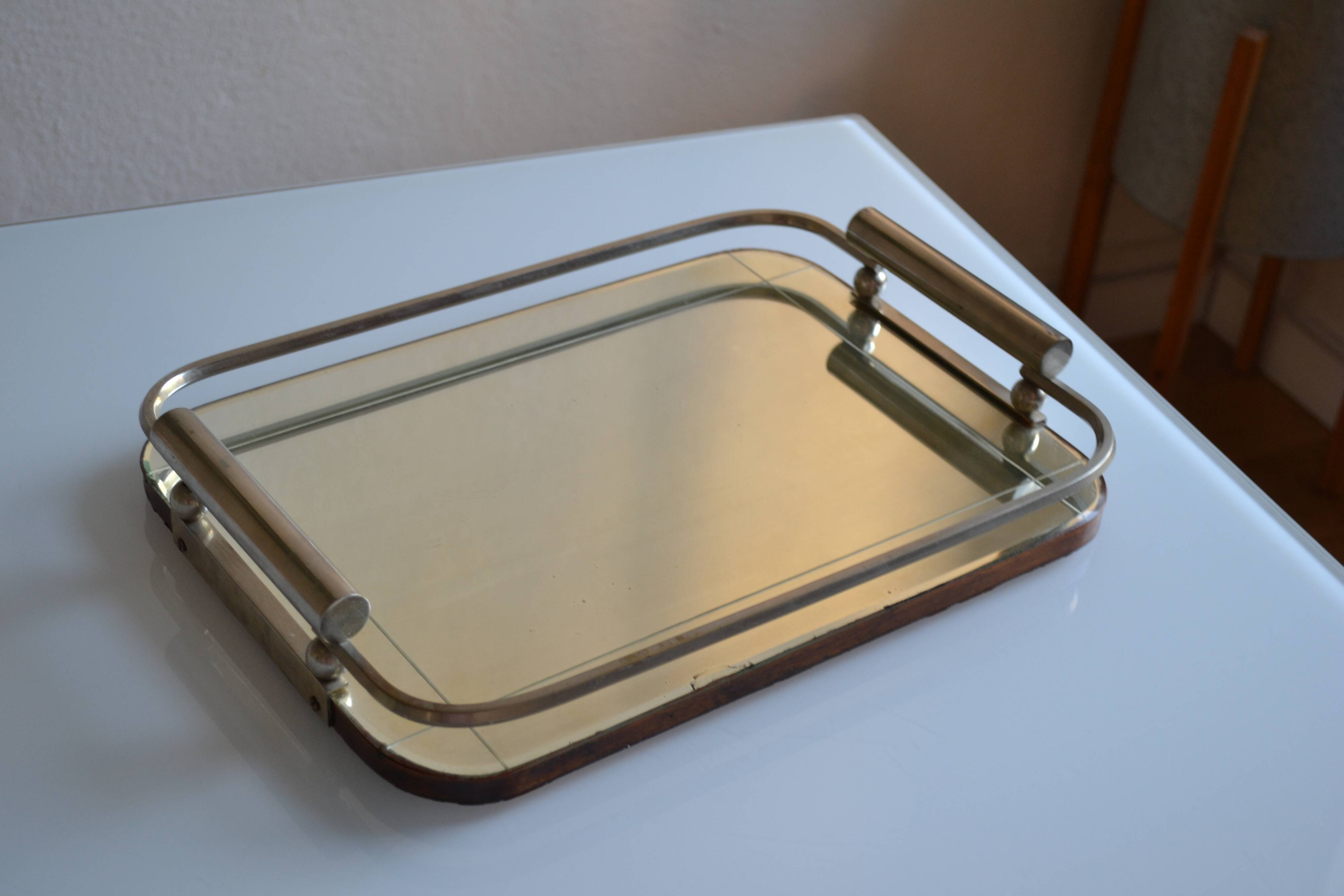 Modernist art deco tray