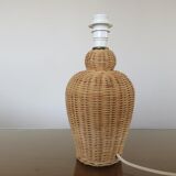 Lamp in rattan 60 70 years
