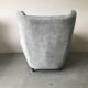 Paire de fauteuils italiens en velours
