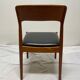 Suite of 6 very beautiful chairs Henning Kjaernulf, ks danemark