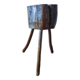 Brutalist saddle, Savoyard folk art, 1960