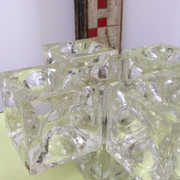 Lampe en verre
