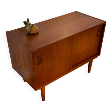 Small vintage Scandinavian teak buffet "Lauge"