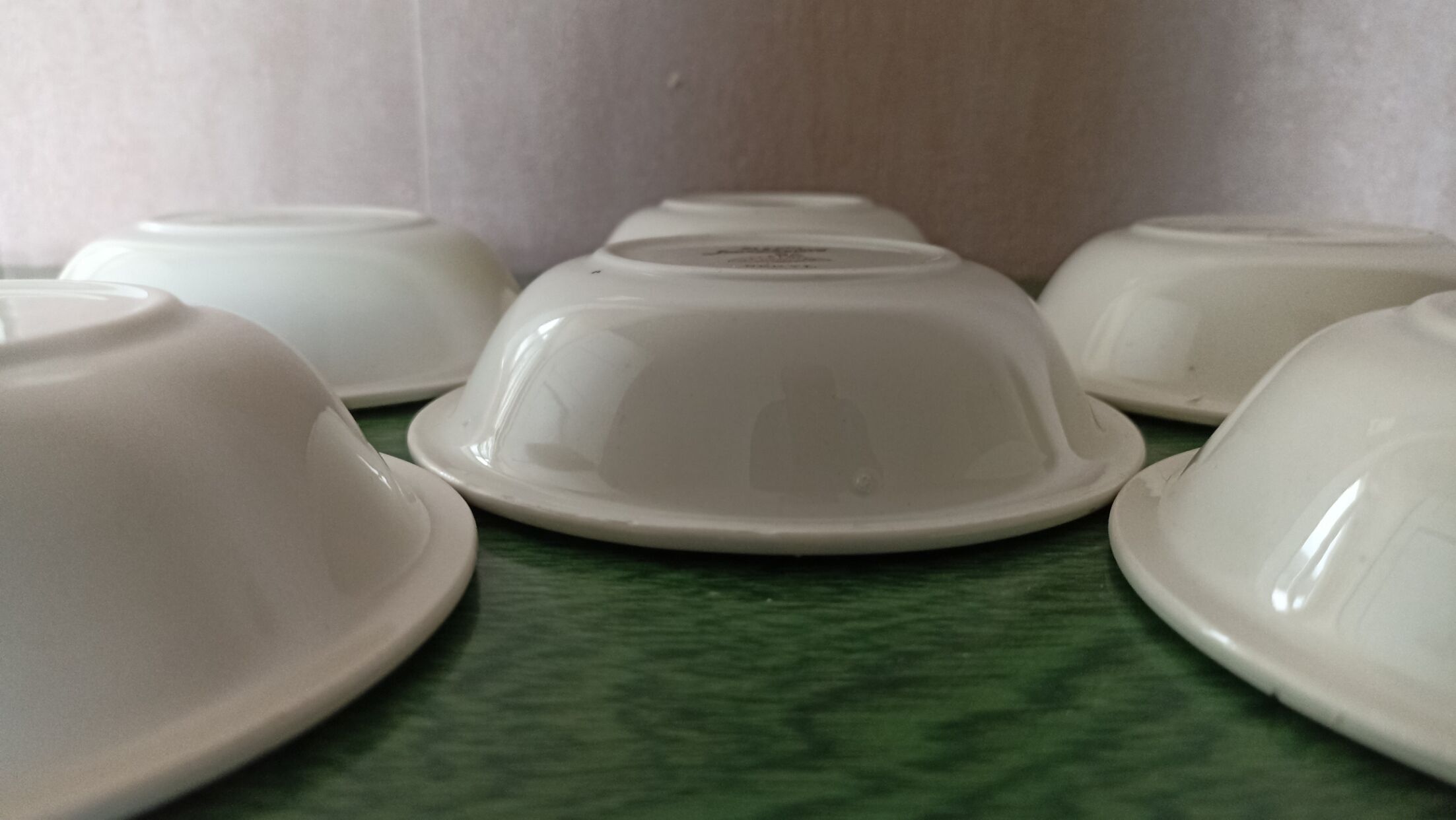 6 porcelain cups Digoin & Sarreguemines - Beryl