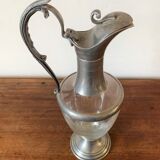 Ewer, Glass and tin, circa 1950