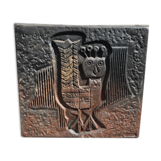 Plaque cheminée