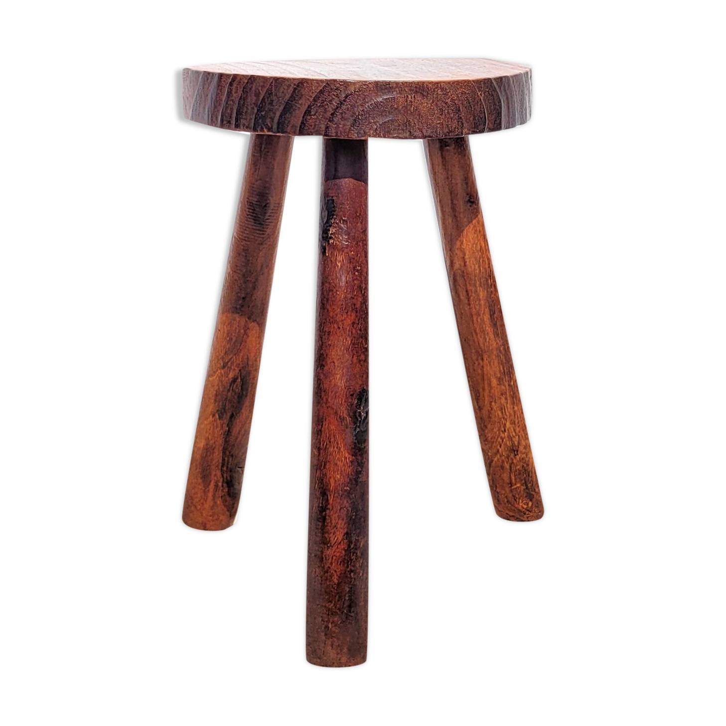 Tripod wood stool