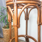 Wooden bistro set dime turned Thonet style
