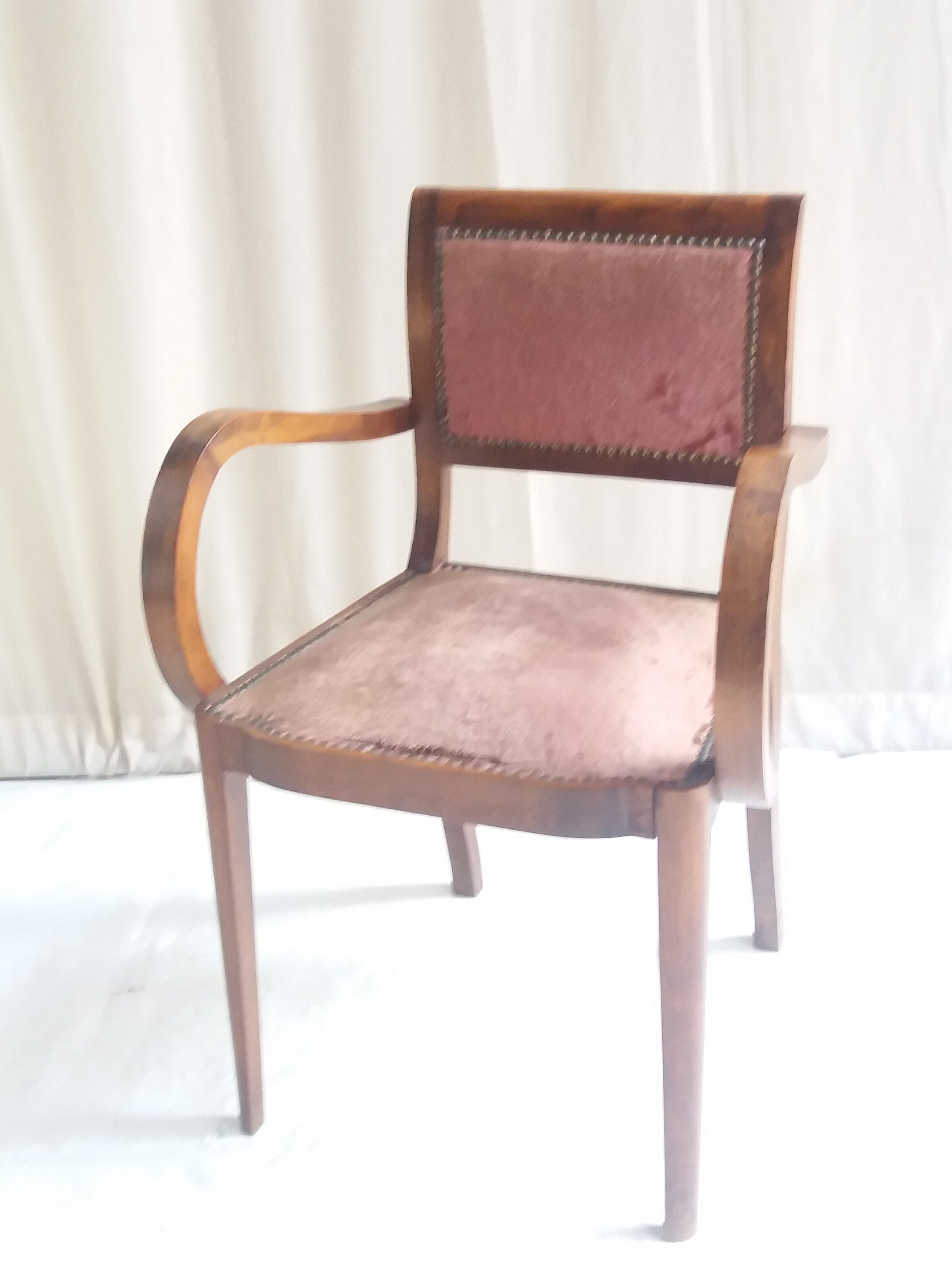 Vintage 1950 bridge chair
