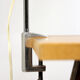 industrial table lamp by Josef Hurka for Napako, 1960