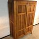 Armoire parisienne en bois des années 60