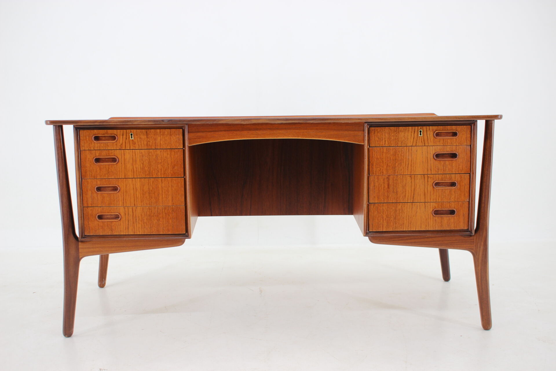 1960s Svend Åge Madsen Teak Writing Desk for H.P. Hansen, Denmark-