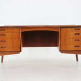 1960s Svend Åge Madsen Teak Writing Desk for H.P. Hansen, Denmark-