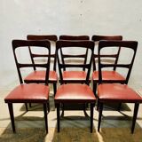 Sedie, anni '60, set di 6