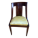 6 mahogany gondola chairs.