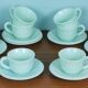 Tasses opalines vintage