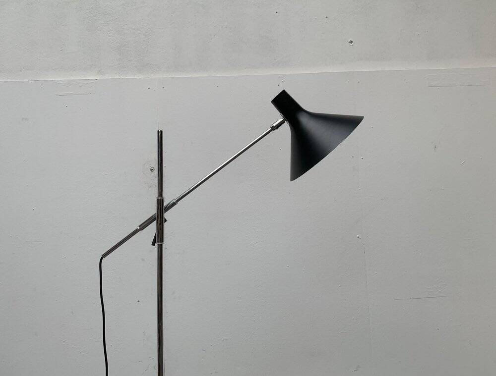 Lampadaire minimaliste allemand du milieu du siècle modèle Nr. 8180 par Karl-Heinz Kinsky pour Cosack, années 1960