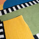 Handmade woven woven rug full moon 140 x 210