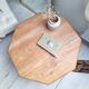 Table basse / bout de canapé / Table d'appoint tripode plateau octogone