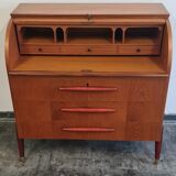 Vintage Scandinavian design secretary by Egon Ostergaard for SMI