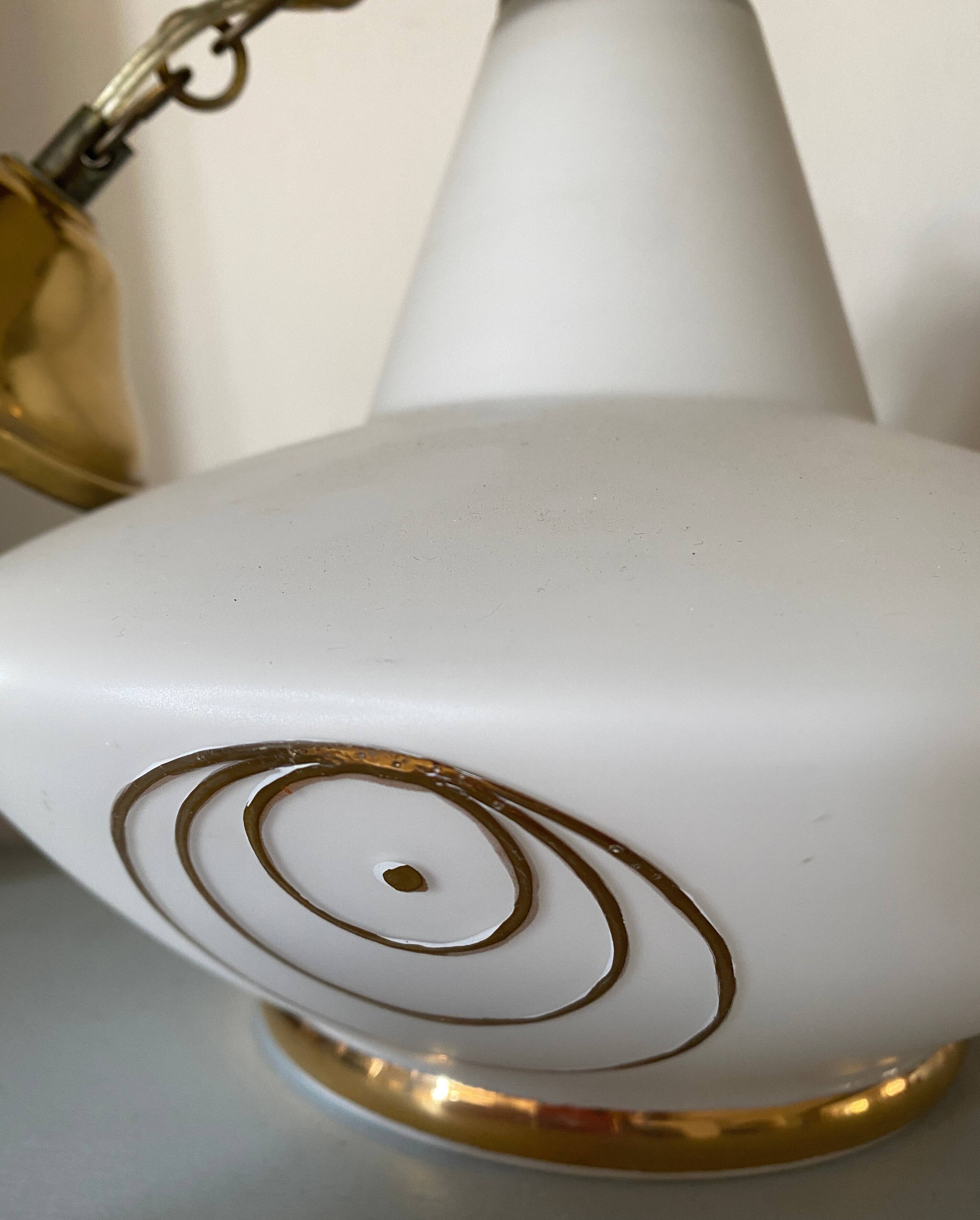 Scandinavian suspension lamp