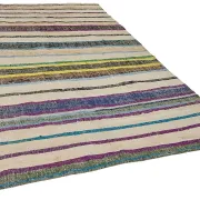 Turkish Handwoven Flatweave Chaput Kilim 180 cm x 268 cm