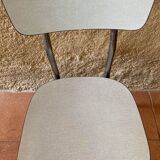 White formica chair