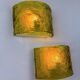 Pair of Carlo Nason for Mazzega Murano glass wall sconces, Italy circa 1970s