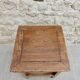 Solid wood stool