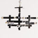 Metric chandelier by Gaetano Sciolari, Italy, 1970s