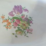 Porcelain oval serving dish Moulins des Loups