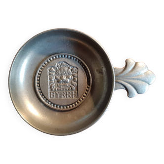 Byrrh advertising tastevin in pewter