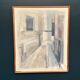 Original Oil On Canvas – “Alley” By Birgit Gustavsson